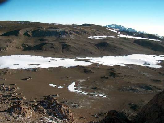 Kibokrater mit Reusch Krater