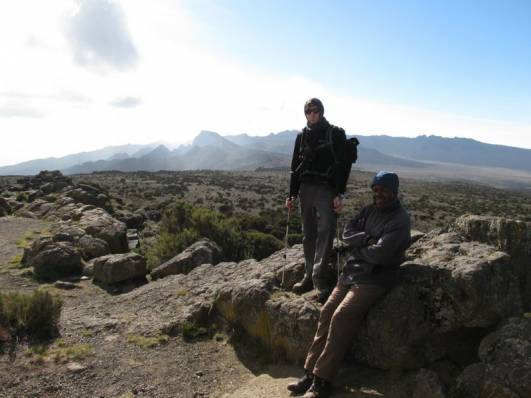 Aufstieg zum Shira Camp II