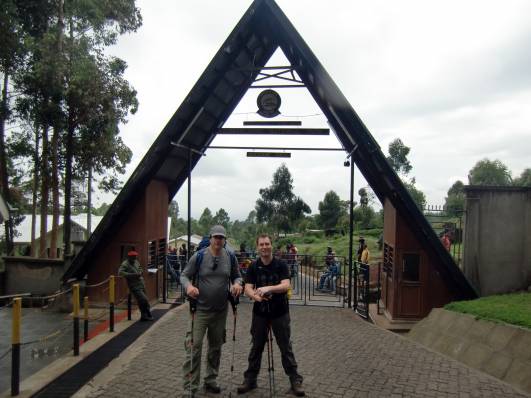 Start am Machame Gate
