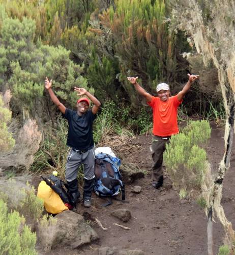 Unsere Guides: Obadia und Imani