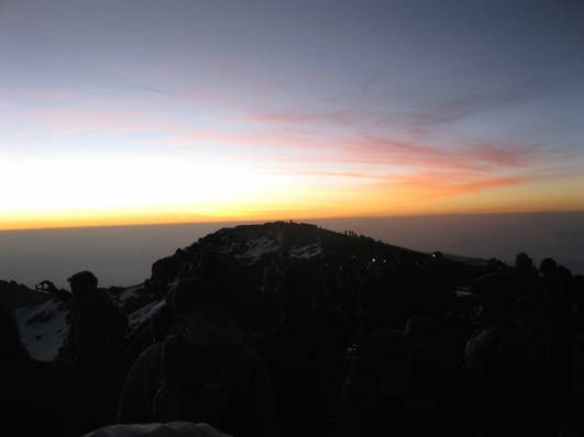 Unterwegs zum Gipfel