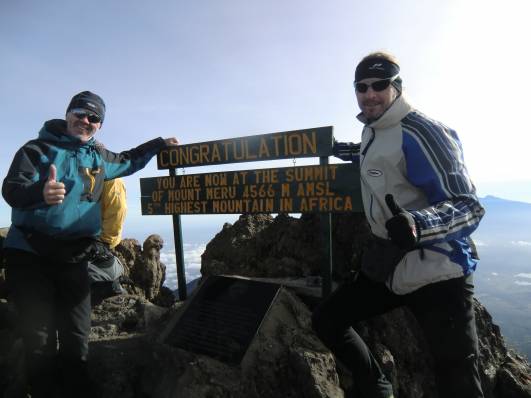 Mr. Meru - Gipfelbild