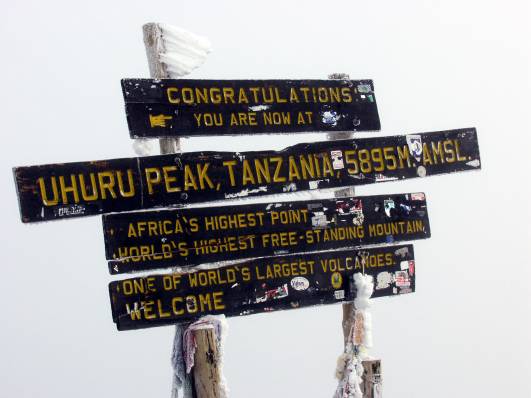 Uhuru Peak (gerichtetes 4. Brett)