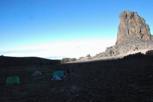 Sonnenaufgang am Lava Tower