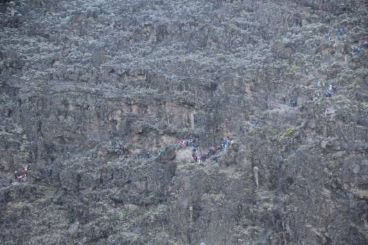 Die Karawane in der Wand