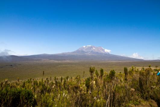 erster Kiboblick vor Shira 1