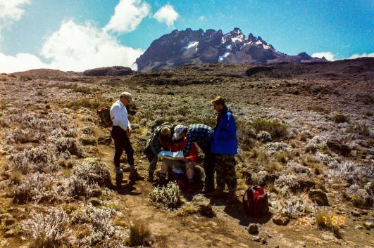 3.Tag: Zum Mawenzi Saddle