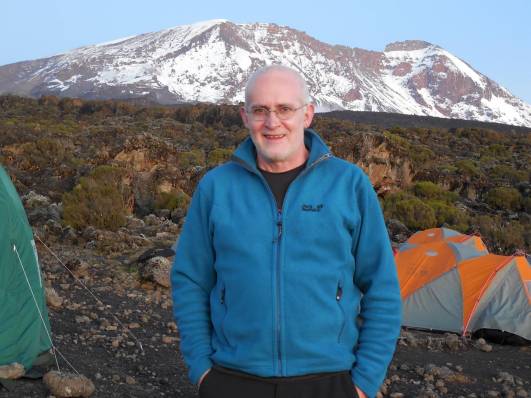 Kibo vom Shira-CampII aus gesehen