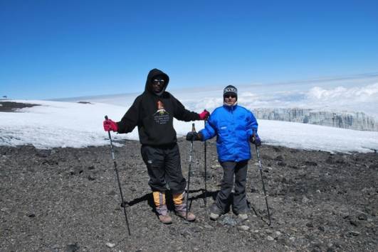 Auf dem Gipfelplateau