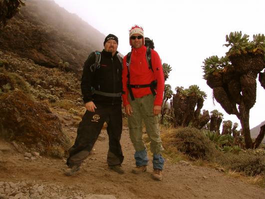 Auf dem Trail zum Baranco Camp
