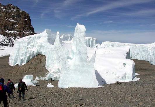 Reste des Furtwängler Gletschers