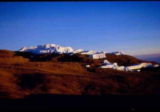 Blick auf den Stufengletscher