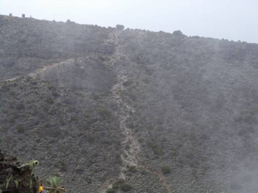 Trail zum Karanga Camp