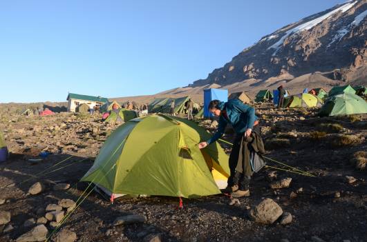 Wärmende Karangasonne