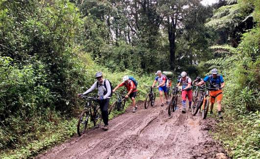 Kampf mit dem Matsch