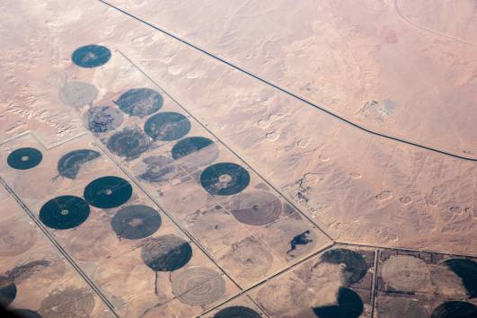 02 Bewässerung in d. Wüste Ägyptens