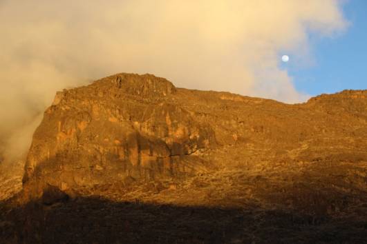 Sonnenaufgang an der Barranco Wall