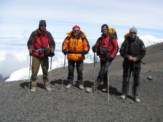 Roland, Sepp, Jürgen, Werner