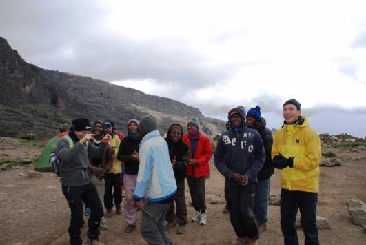 Ankunft Baranco Camp