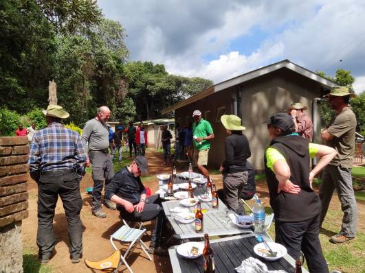 Stärkung nach der Tour