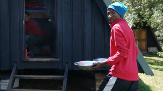 Die obligatorischen Waschschüsseln