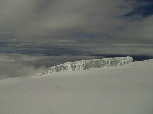 Kili - der Gletscher