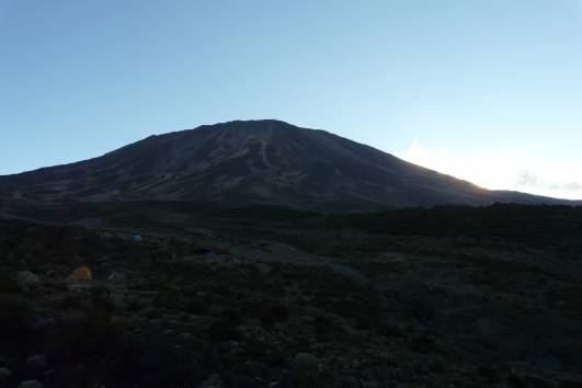 Third Cave Camp - Sonnenaufgang