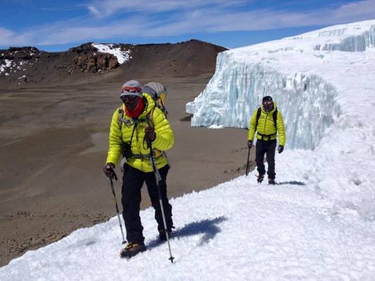 Vorbereitung - T.-Glacier Route