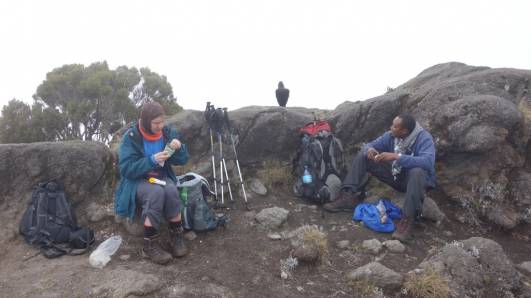 Mittagessen (3850 m)