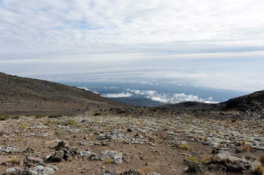 3500m Blick in die Tiefe