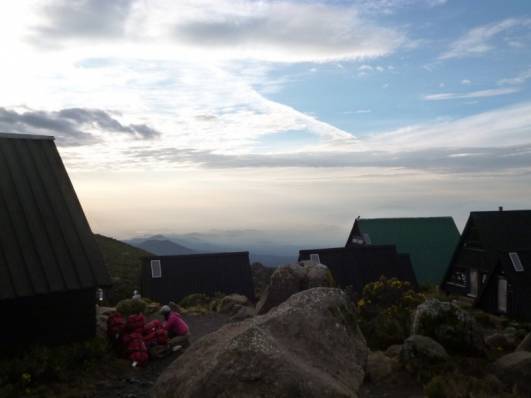 Fernsicht von der Horombo aus