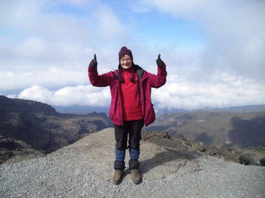 Auf der Barranco Wall