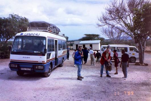 Anreise aus Nairobi mit dem Bus