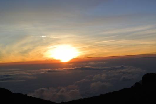 Sonnenaufgang am Stella Point