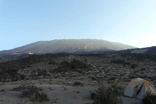 Ganz allein im Pofu Camp