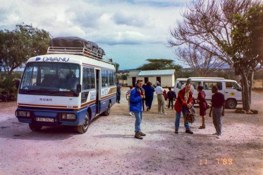 Anreise aus Nairobi mit dem Bus