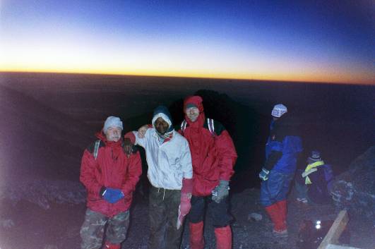 5.Tag: Sonnenaufgang am Stella Point