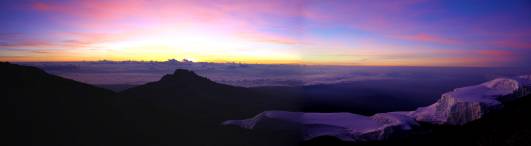 Morgenstimmung am Krater