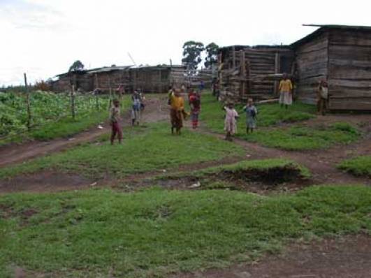 Kinder in Rongai village