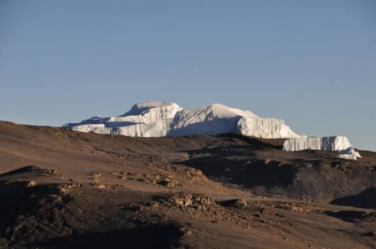 Reste des Stufengletschers