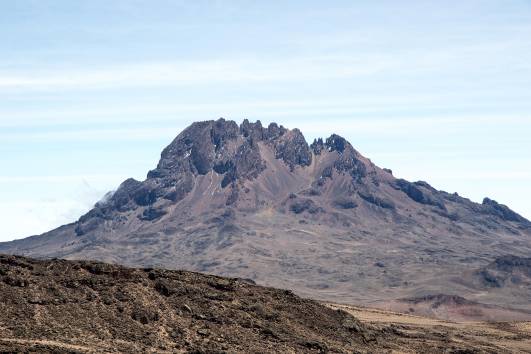 40 Barafu , Blick zum Mawenzi