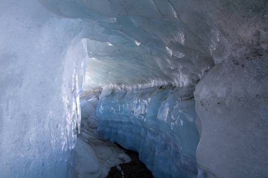 Eistunnel, nördl. Eisfelder