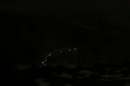 Lampenreigen zum Stella Point