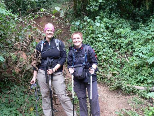Einstieg in die Lemosho-Route