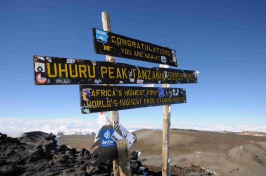 Gipfelschild am 29.10.2009