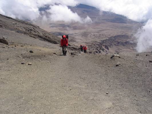 Kurz vor Stella Point