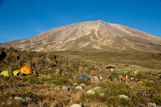 Kiboblick vom Third Cave Camp
