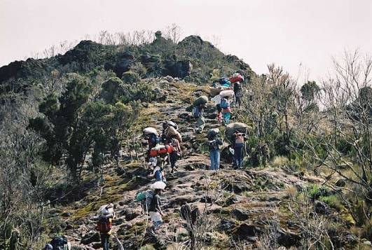 Porters on Treck