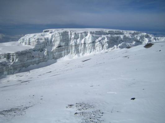 Rebmanngletscher - beeindruckend