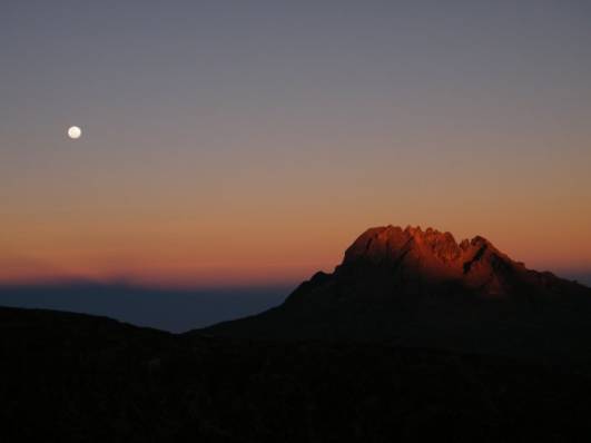 Abendblick zum Mawenzi